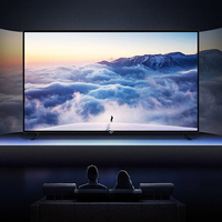 75 Inch LED Televisie 4K Beeldkwaliteit Logo Start-up Aangepaste Metalen Frame Smart TV met 3 Jaar Garantie