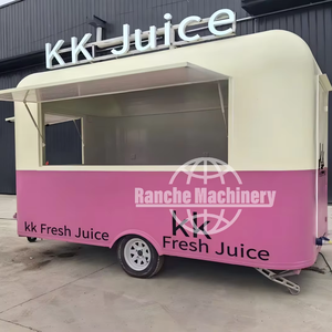 Remorque de concession de 12 pieds Accepte la personnalisation Mini camion de nourriture avec certification DOT CE VIN à vendre - Product Image 1