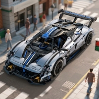 En stock – Jouet de construction KAVO Supercar en gros, échelle 1:8, ensemble de 3526 pièces pour collectionneurs adultes et exposition
