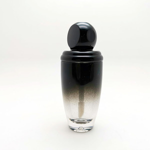 Tube de vernis à lèvres en verre, emballage personnalisé de pièces, bouteille en verre, tube noir clair dégradé de brillant à lèvres - Product Image 5