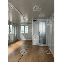Maison préfabriquée extensible 2026 avec panneaux en acier et sandwich, facile à installer, 2 à 3 chambres, 1 salle de bain, maison pour grand-mère