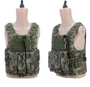 New Design Quick Release Accessories Pouch MOLLE Vest Od Plate Carrier Security Tactical Vest