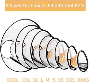 Collares para mascotas, correas, cono protector de recuperación, <span class=keywords><strong>collar</strong></span> para perros y gatos isabelinos - Product Image 3
