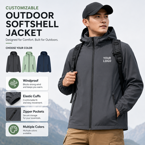 Restaurant Delivery Waterproof Jacket <b>Windproof</b> Function and Screen Printing Logo For Food Service Work Jacket Coat Uniform - Product Image 1