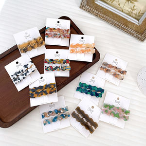 กิ๊บติดผม DOWELL รุ่นใหม่สไตล์เกาหลี ขายส่ง กิ๊บหนีบผมอะซิเตทขนาดเล็ก กิ๊บปากเป็ด - Product Image 2