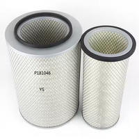 Pour filtre à air de camion Iveco P181046 P119373 1654696125 1654699226 PA1885 PA1893 prix d'usine de haute qualité