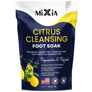 Ensemble de <span class=keywords><strong>sel</strong></span> de <span class=keywords><strong>Epsom</strong></span> naturel pour <span class=keywords><strong>bain</strong></span> de pieds relaxant, café Arabica en gros, <span class=keywords><strong>sel</strong></span> de l'Himalaya, exfoliation des pieds - Product Image 2