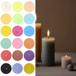 Meilleures ventes, disponible en gros, impression de logo personnalisée, palette de couleurs macaron, 34 couleurs de flocons de cire, <span class=keywords><strong>kit</strong></span> de <span class=keywords><strong>fabrication</strong></span> de bougies, colorants pour bougies - Product Image 5