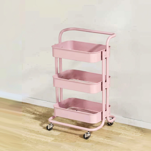 Small Bubble Beauty Instrument <b>Trolley</b> Multi-function 4 Wheels Mobilebase Shelf High-grade <b>Tool</b> Cart Beauty Salon - Product Image 1