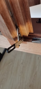 Cửa sổ Gỗ <span class=keywords><strong>Meranti</strong></span> xoay 180 ° sáng tạo mở cửa trang trí nghiêng vào trong cho Túp lều bằng gỗ - Product Image 4