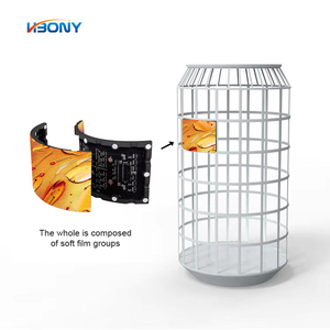 באיכות גבוהה נייד מקורה גמישה הוביל תצוגה יצירתי להצגה עבור חנות קמעונאית חנות קמעונאית - Product Image 4