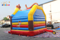 Château gonflable commercial WINSUN, château gonflable singe pour enfants
