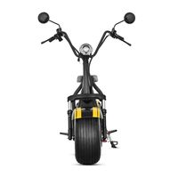 La última bicicleta eléctrica más vendida en Brasil, 1000W Electric Fat Tire Small Harley 60V12AH Batería de plomo-ácido