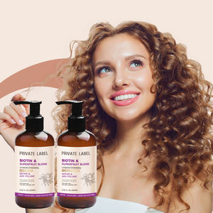 Set di Shampoo e balsamo con biotina e superfrutto con Logo personalizzato con collagene vegano, burro di Aloe e karité, parabeni e Silicone - Product Image 3