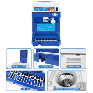 Máquina Eléctrica para Hacer Conos de Nieve de Gran Capacidad, Trituradora de Hielo Automática para Uso Comercial - Product Image 6