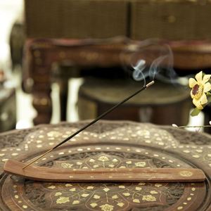 High Quality India <b>Wooden</b> <b>Strip</b> Incense Stick Holder Agarbatti Stand Incense Burner for Home Bedroom Decor - Product Image 3