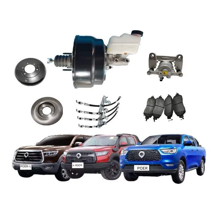 Car Accessories Auto Spare Parts Engine Hood Rear Boot Lid Front Bumper Door Fender Flare Wheel Arch for Great Wall Fengjun