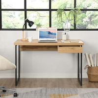 Bureau d'ordinateur en bois massif de style simple à prix bas pour chambre et bureau – Modèle européen