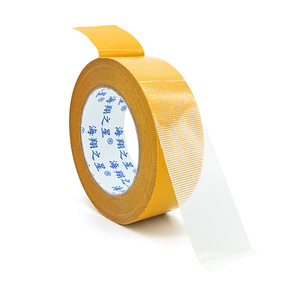Ruban adhésif double face transparent en tissu maillé, haute adhérence, sans trace, pour fixation de tapis, usage intensif, en gros - Product Image 2