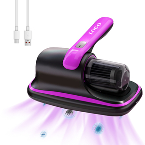 2026 Hot 10000Pa Mite Remover Handheld Professional UV-C Bed Vacuum Cleaner Cordless Mattress Cleaner for Sofa Pillows - Product Image 1