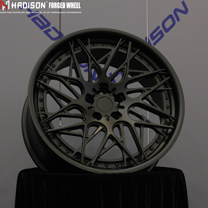 ล้อฟอร์จ HADISON แบบสั่งทำพิเศษ ความแม่นยำสูง สีดำด้านแบบมีทิศทาง ขนาด 6x139.7 5x114.3 ขอบ 21 นิ้ว สำหรับรถยนต์ Hyundai IONIQ 5 <span class=keywords><strong>N</strong></span> - Product Image 1