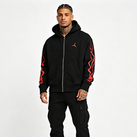 Sweat à capuche unisexe style streetwear, imprimé délavé, avec cagoule rétro style rap, de créateur, pour hommes, personnalisé et coupe oversize