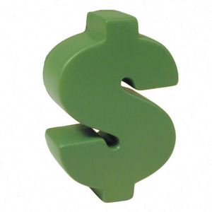 Jouets anti-stress en forme de signe dollar en PU avec logo personnalisé pour le marketing, vente en gros - Product Image 5