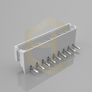 Konektor PCB Terminal JST 5264 2.5mm Pitch HC-5264-6AW, Konektor Kabel ke Papan Sudut Kanan 2.5mm - Product Image 3