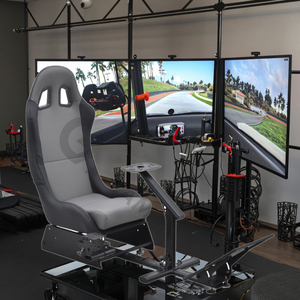 GY026 Custom logo Motion Control Gaming Simulator Volledige Sim Racing Cockpit met Stoel voor PC, Playstation 2 <span class=keywords><strong>3</strong></span>, Wii, Xbox - Product Image 2