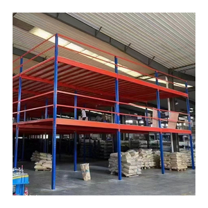 פלטפורמת מדפים כבדה מחסן mzzanine, מבנה פלדה מתלה קומה שנייה, בנוי בהתאמה אישית - Product Image 5