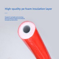 Tuyau en plastique et aluminium PEX-AL-PEX croisé, flexible, écologique, personnalisable, haute pression, pour eau chaude, 4,0 pouces Diamètre