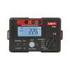 Testeur numérique RCD UNIT UT582+ Testeur ELCB 10-500mA Testeur RCD à rampe automatique Testeur de temps de déclenchement RCD 30-600V