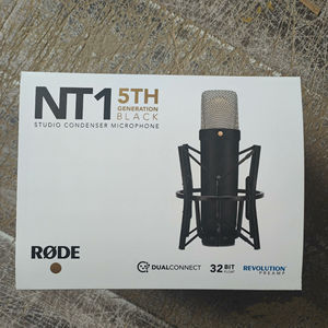 <span class=keywords><strong>Rode</strong></span> NT1 5th Large Shock Film Micrófono de condensador en forma de corazón HF6 Micrófono de condensador de estudio de grabación de oro de 1 pulgada - Product Image 5