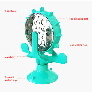 Juguete Interactivo Giratorio <span class=keywords><strong>para</strong></span> <span class=keywords><strong>Gatos</strong></span>, Dispensador Lento de Comida, Juguetes de Entrenamiento <span class=keywords><strong>para</strong></span> <span class=keywords><strong>Gatos</strong></span> - Product Image 3