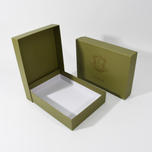 Factory Stock Heaven And Earth Cover Jewelry Rigid Gift <b>Box</b> <b>Matching</b> Paper Handbag Velvet Lined Ring Necklace Bracelet Packaging - Product Image 1