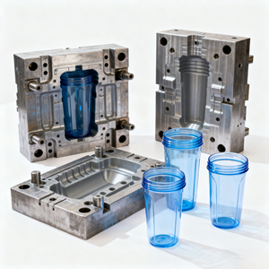 China Manufacturer Custom Mold Stamping <strong>Die</strong> <strong>Extrusion</strong> Blow Molding Machine Mold Maker Plastic Injection Mould Molding - Product Image 1