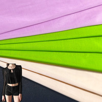Tela de Malla Elástica de Poliéster y Spandex Transpirable de 180g en Varios Colores para Trajes de Baño, Ropa Deportiva, Yoga, Bikini y Uniformes para Niñas