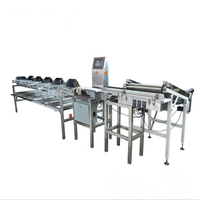 Automatische Voedsel Kip Product Gewicht Sorteren Machine/Fruit Sorteren Machines/Bosbessen Sorteren Machine