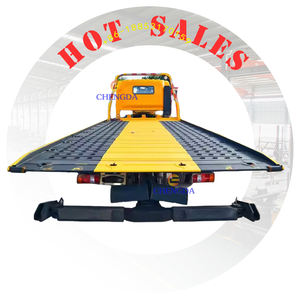 China Nuevo Usado 4*2 4*4 5ton 10ton Howo Flatbed Wrecker Camión de remolque Road Car Tow Truck para la venta - Product Image 1