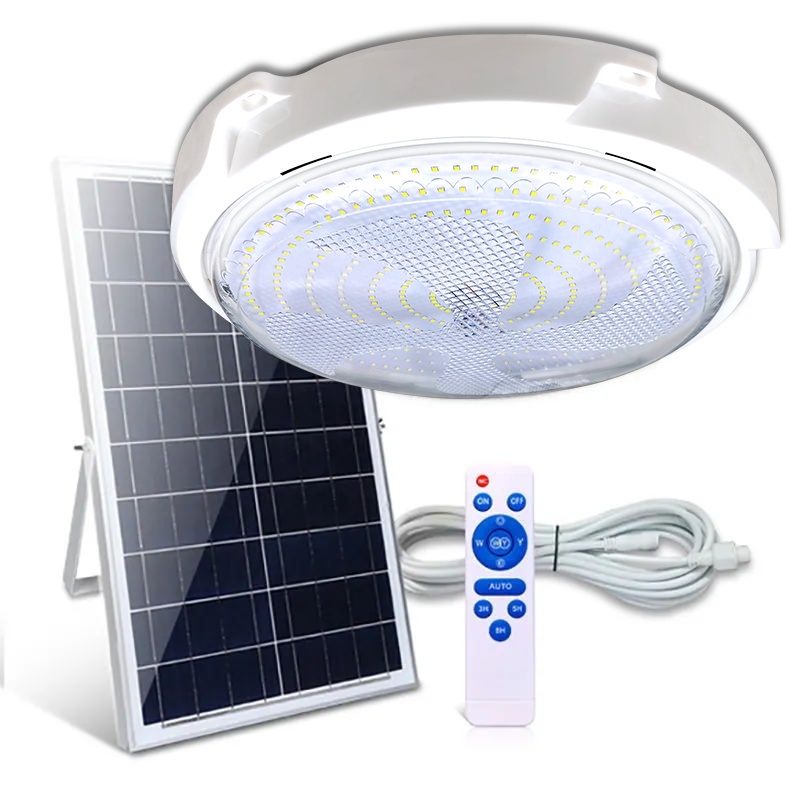 Day and Night IP65 LED Warehouse Solar Ceiling Light 100W/200W Free Electricity