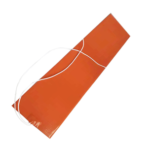 Support Customization 200mm x 4500mm 4000w 230v Flexible <b>Silicone</b> <b>Rubber</b> Heating Blanket with or without Temperature Controller - Product Image 3