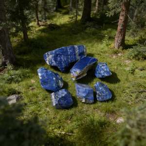 Piedras Preciosas Naturales de Gran Tamaño, 10-50 cm, Colección de Piedras Crudas, Artículos de Brujería, Lapislázuli - Product Image 2