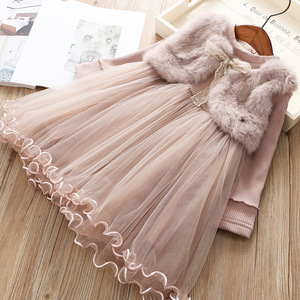 2020 <span class=keywords><strong>Autunno</strong></span> e di inverno del bambino della principessa del vestito - Product Image 2