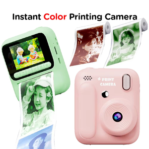 Nouvel appareil photo imprimante 2026 <span class=keywords><strong>pour</strong></span> enfants, impression instantanée couleur, papier photo 4 couleurs, vidéo 1080P, cadres amusants, cadeaux d'<span class=keywords><strong>anniversaire</strong></span> <span class=keywords><strong>pour</strong></span> filles - Product Image 3