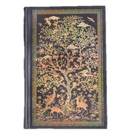 Tree Life A5 Notizbuch mit Gebürstetem Hardcover, Fadenheftung, Retro Chinesischer Stil, Hochwertiges Sammler-Journal