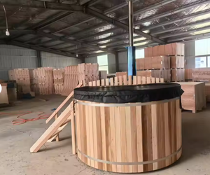 Jacuzzi de Madera de Cedro Rojo para Exteriores, de Lujo, para 2-3 Personas, con Asientos Cómodos, para Spa Familiar - Product Image 2
