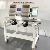 Machine à broder plate informatisée de qualité industrielle professionnelle pour les ateliers d'impression de logos sur vêtements