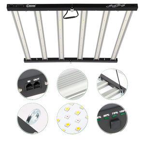 Lámpara LED de Cultivo de Aluminio Tipo Barra de 720W OEM/ODM con Intensidad Regulable y Garantía de 3 Años para Invernadero Interior, Floración/Vegetación/Inciación de Semillas - Product Image 6