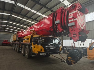 Capacidad de carga adicional SANY SYM5780 450Ton Grúa de camión usada de servicio pesado para construcción de carreteras Grúa todo terreno - Product Image 2