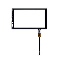 Écran tactile capacitif multi-touch de 7 pouces avec dureté 3H et support intégré pour la navigation automobile MP5, véhicules dédiés